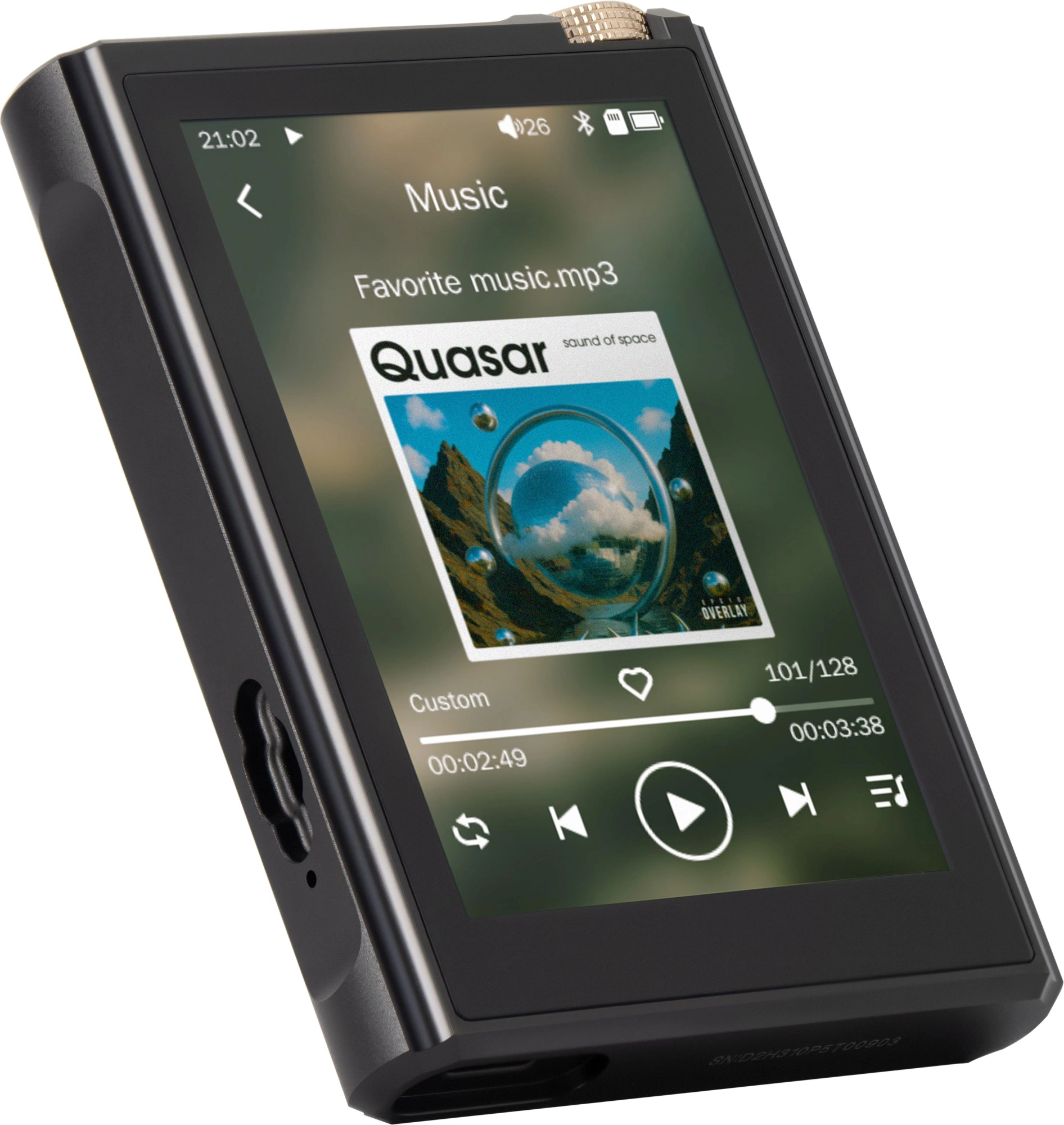 Плеер Hi-Fi Flash Digma Pro XT7 черный/золотистый/3.5"/microSD/microSDHC — миниатюра 8