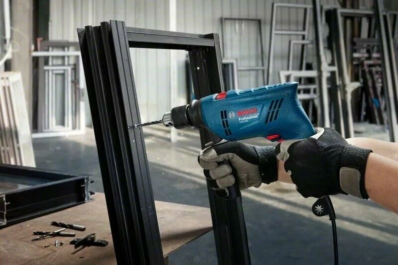Дрель-шуруповерт Bosch GSB 600 600Вт патрон:ключев. (06011A0320) — миниатюра 4