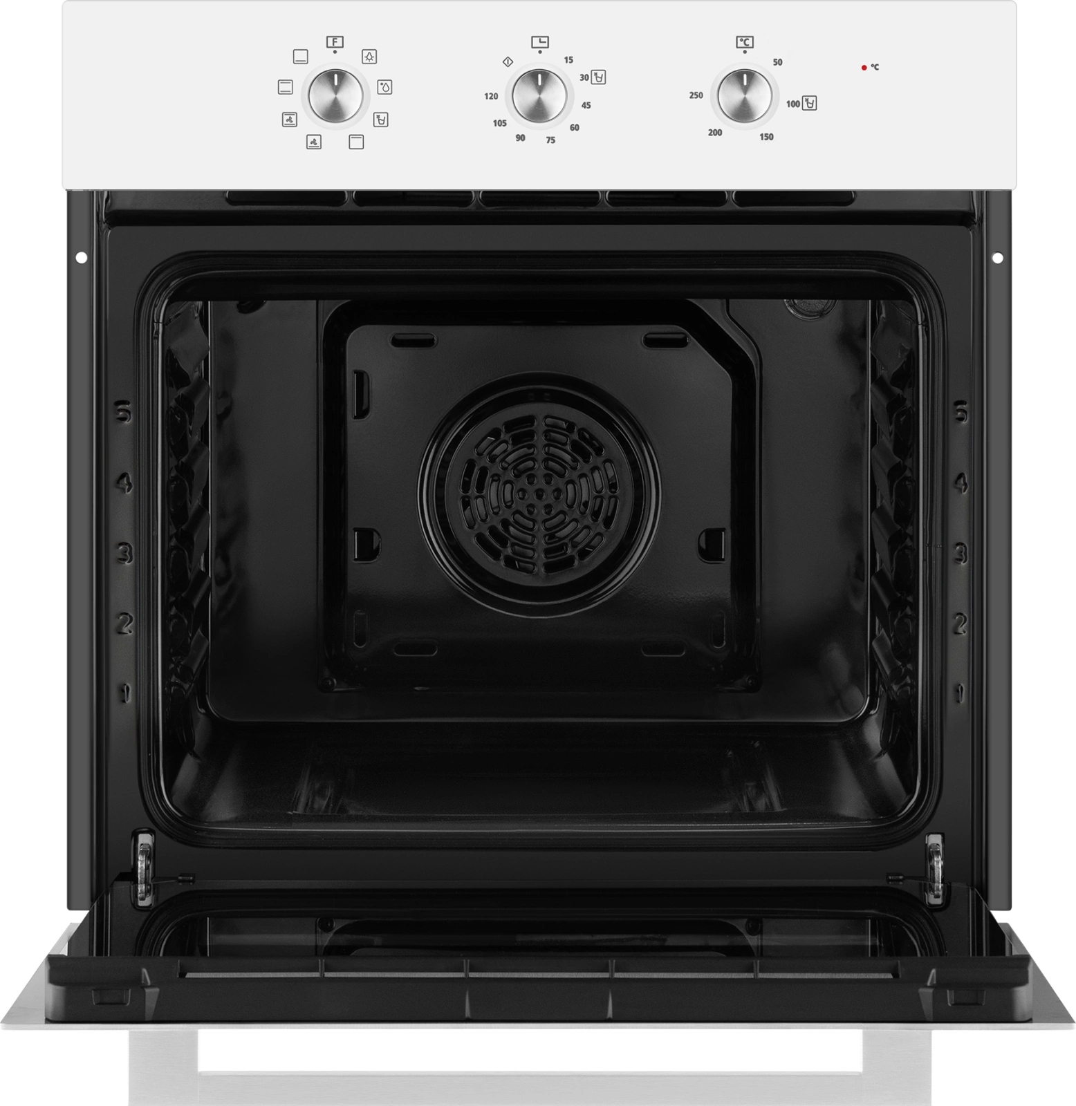 Духовой шкаф Электрический Weissgauff EOM 208 PDW Steam Clean белый — миниатюра 3