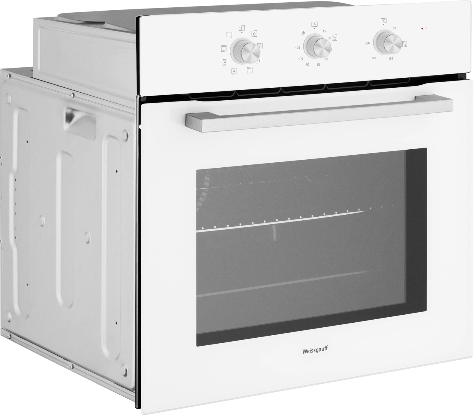 Духовой шкаф Электрический Weissgauff EOM 208 PDW Steam Clean белый — миниатюра 4