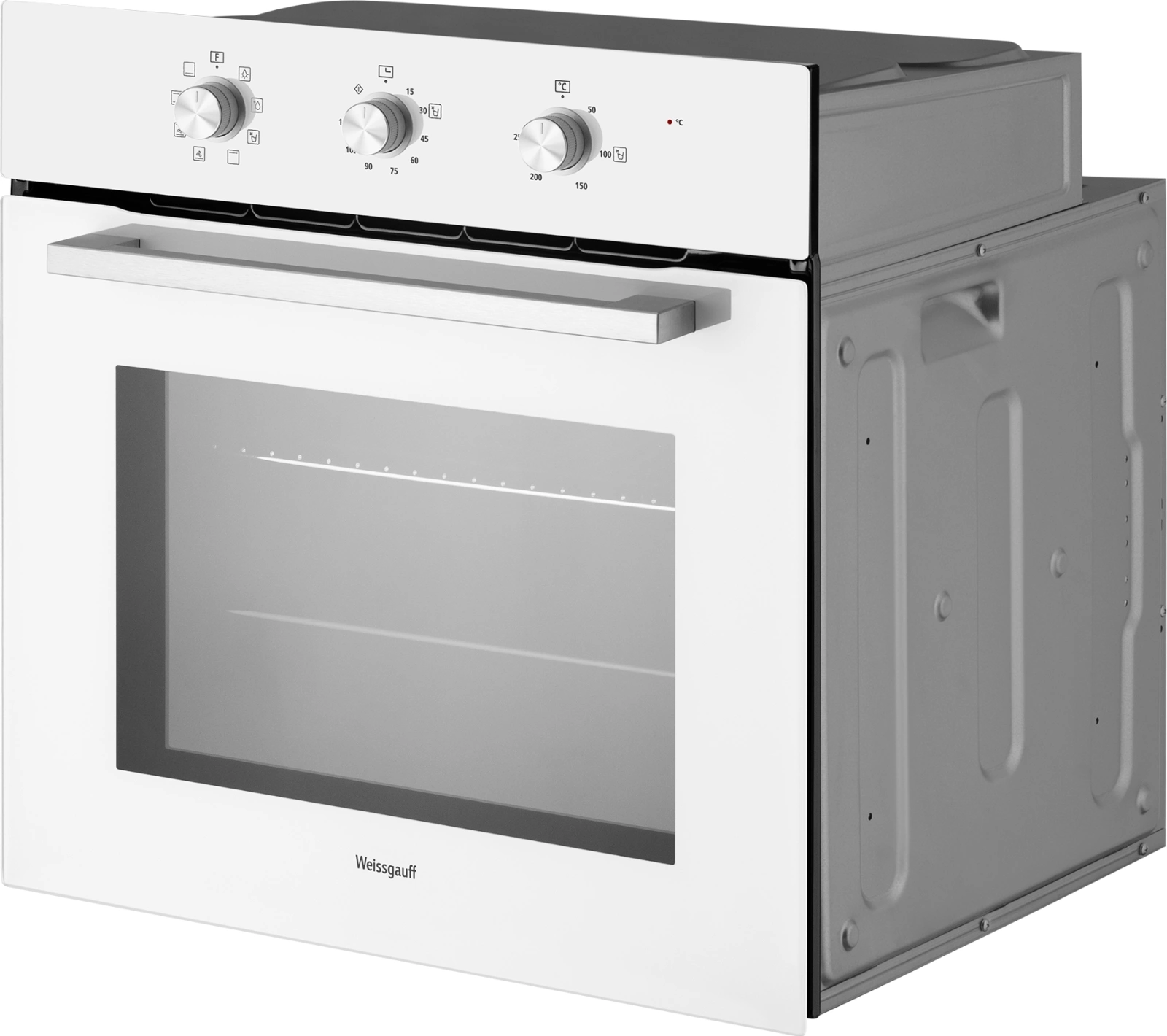 Духовой шкаф Электрический Weissgauff EOM 208 PDW Steam Clean белый — миниатюра 5