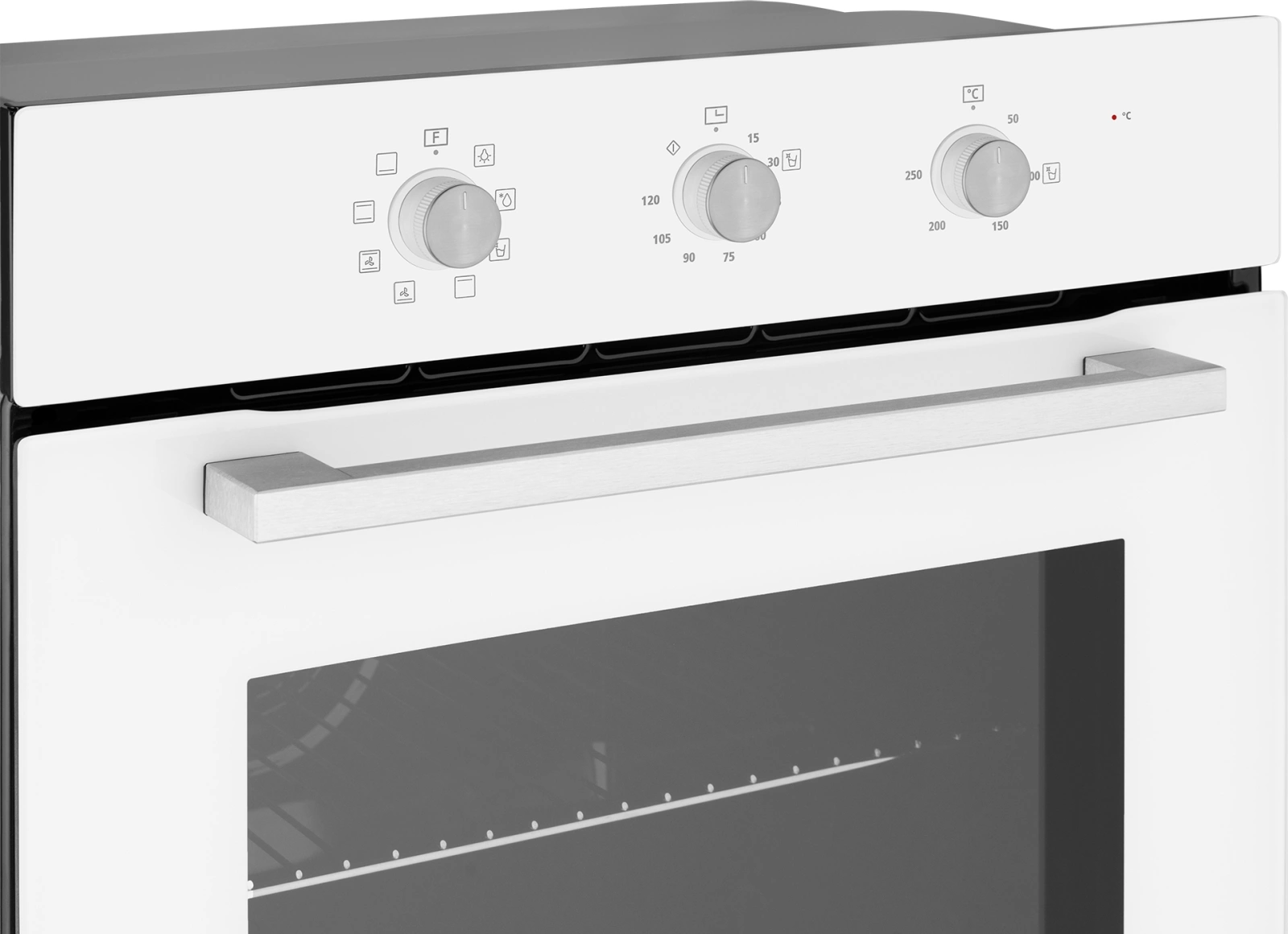Духовой шкаф Электрический Weissgauff EOM 208 PDW Steam Clean белый — миниатюра 7