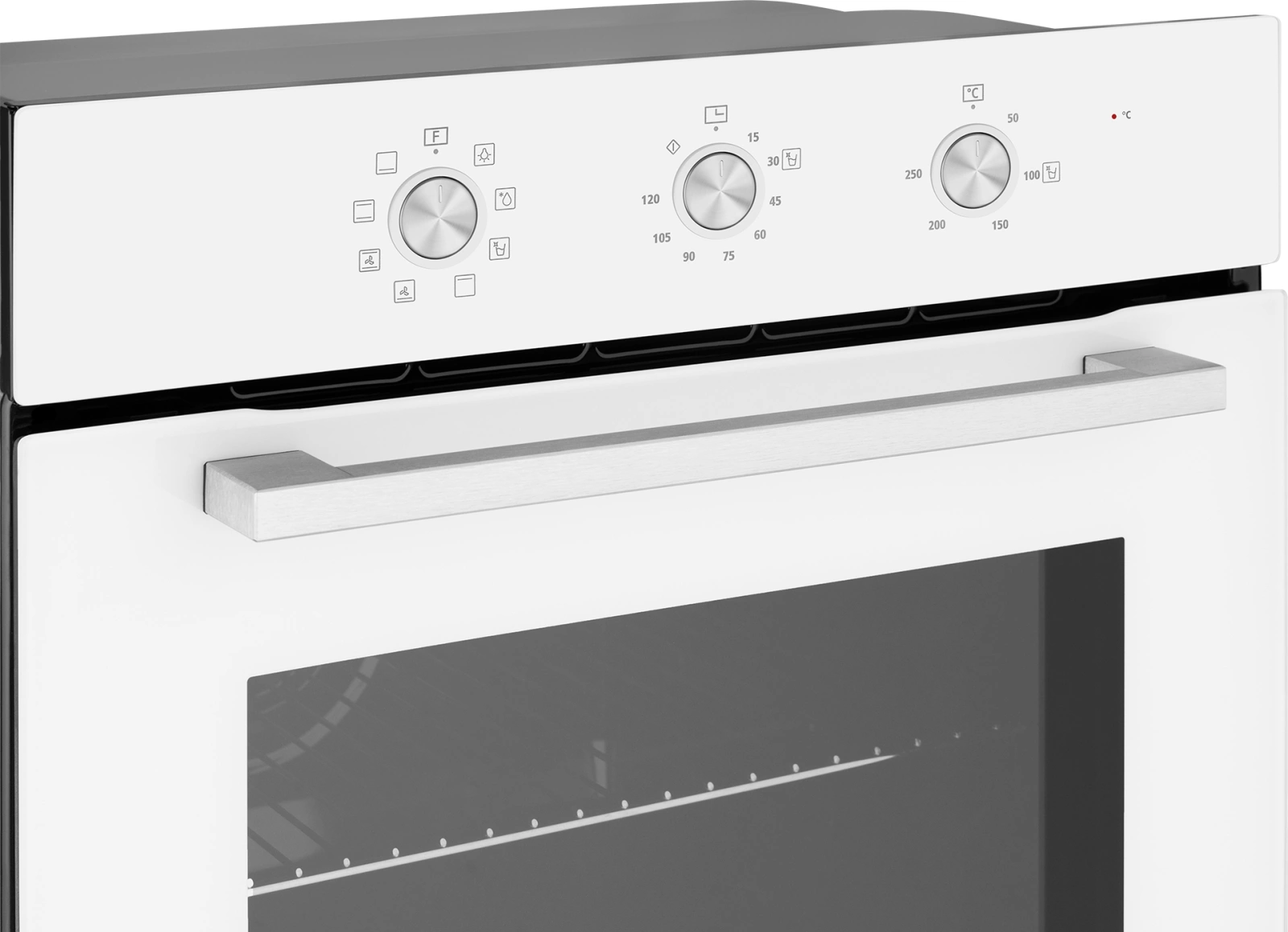 Духовой шкаф Электрический Weissgauff EOM 208 PDW Steam Clean белый — миниатюра 8