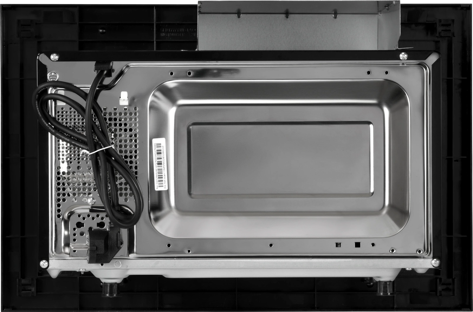 Микроволновая печь Weissgauff HMT-620 B Grill 20л. 700Вт черный (встраиваемая) — миниатюра 5