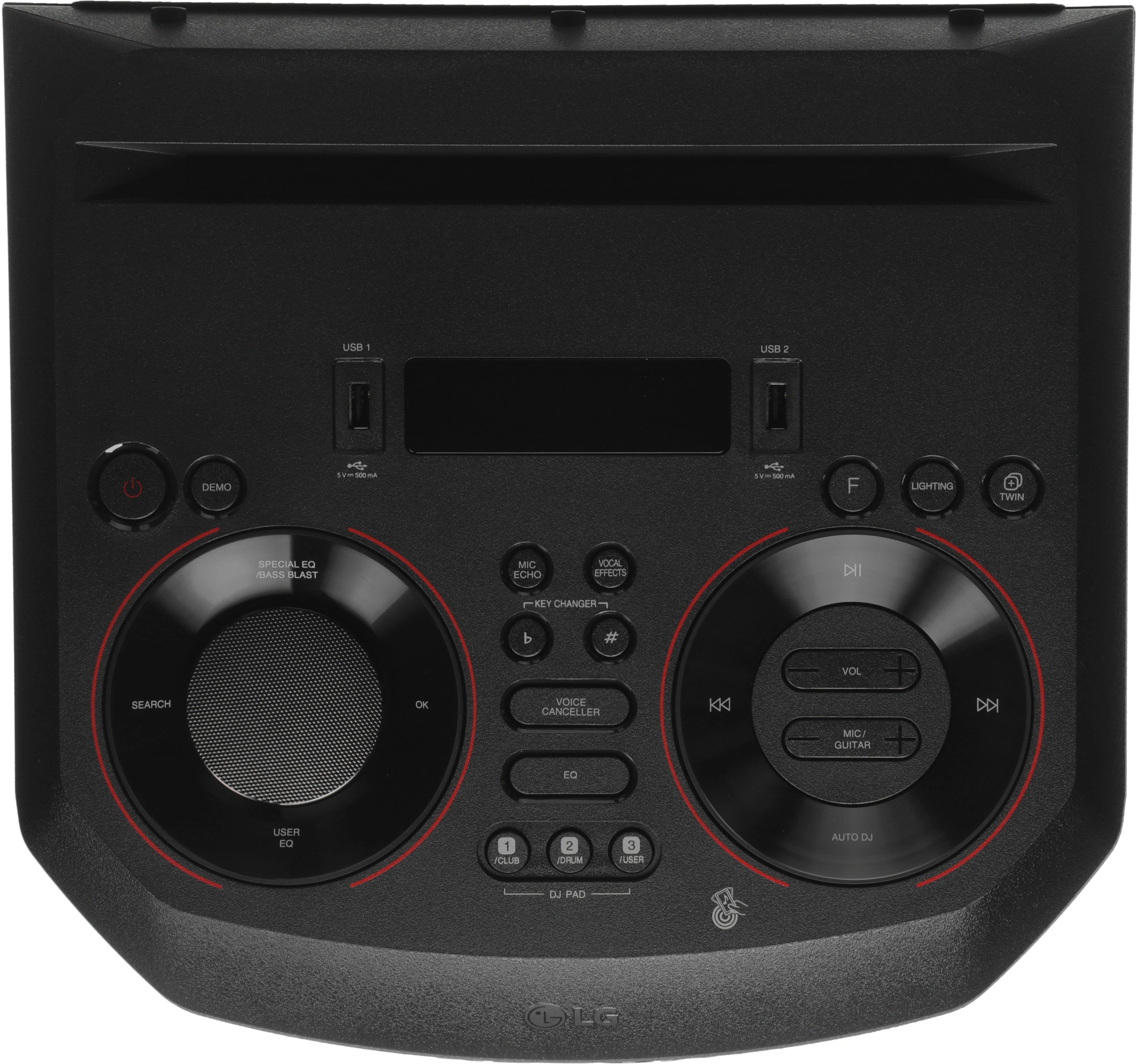 Минисистема LG XBOOM RNC5 черный 300Вт FM USB BT — миниатюра 15