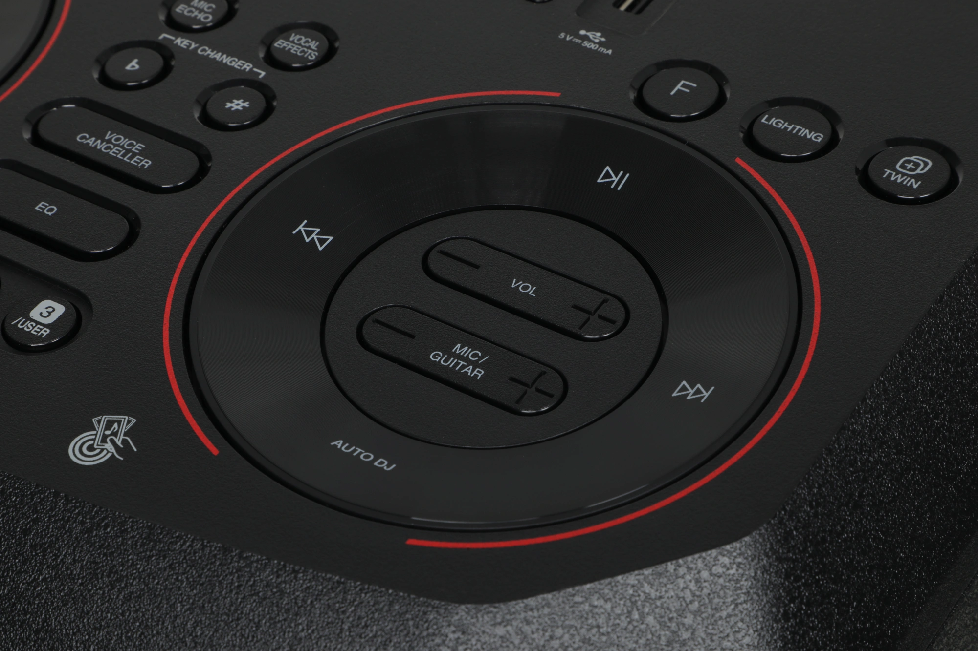 Минисистема LG XBOOM RNC5 черный 300Вт FM USB BT — миниатюра 9