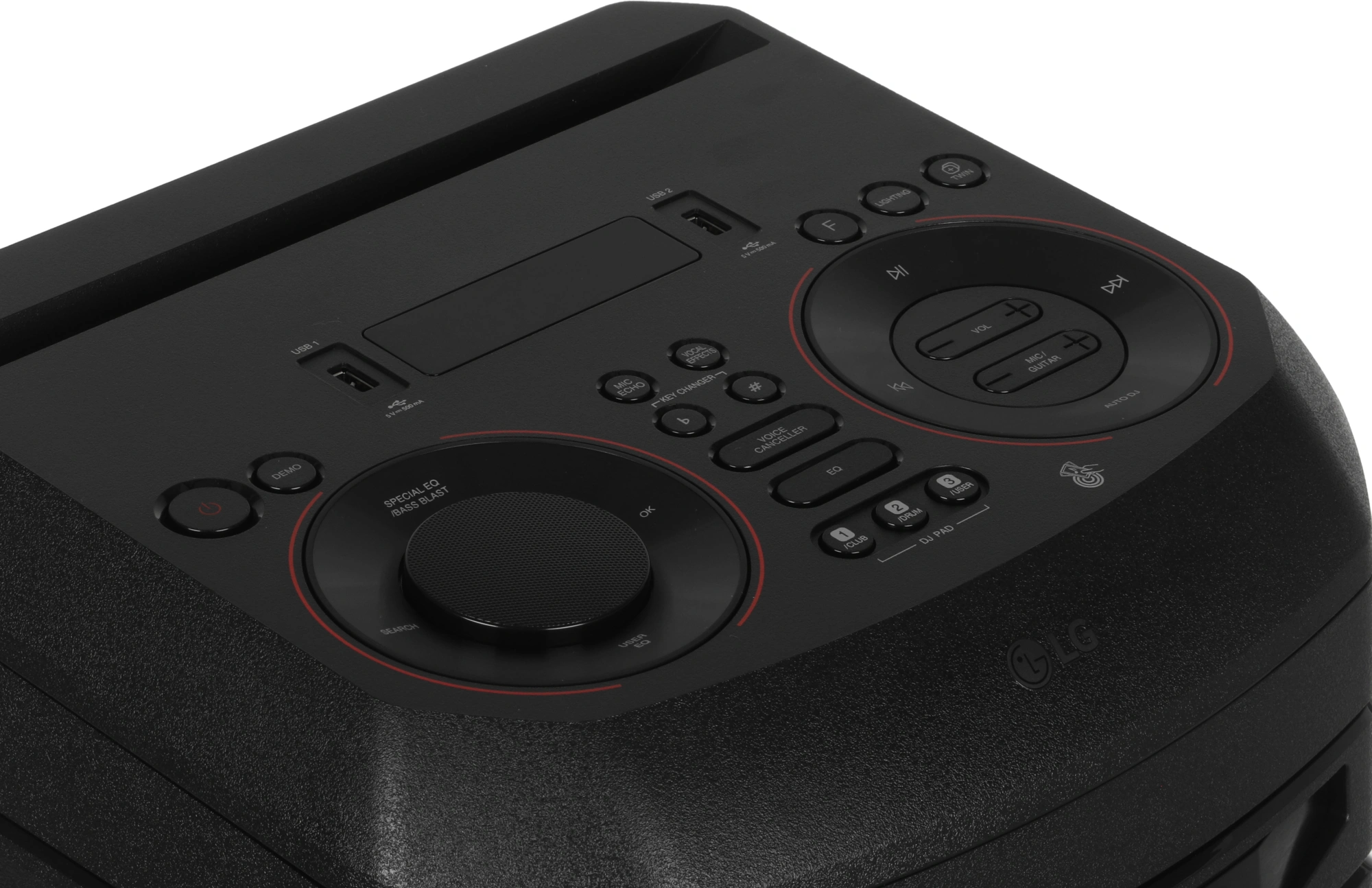 Минисистема LG XBOOM RNC9 черный 600Вт FM USB BT — миниатюра 21
