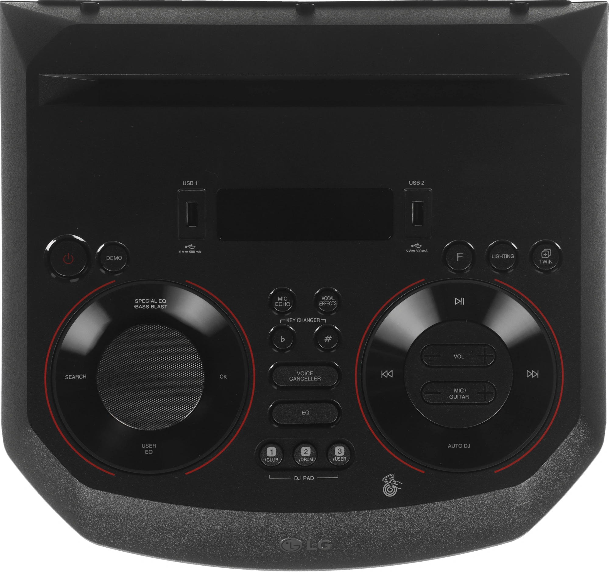 Минисистема LG XBOOM RNC9 черный 600Вт FM USB BT — миниатюра 22