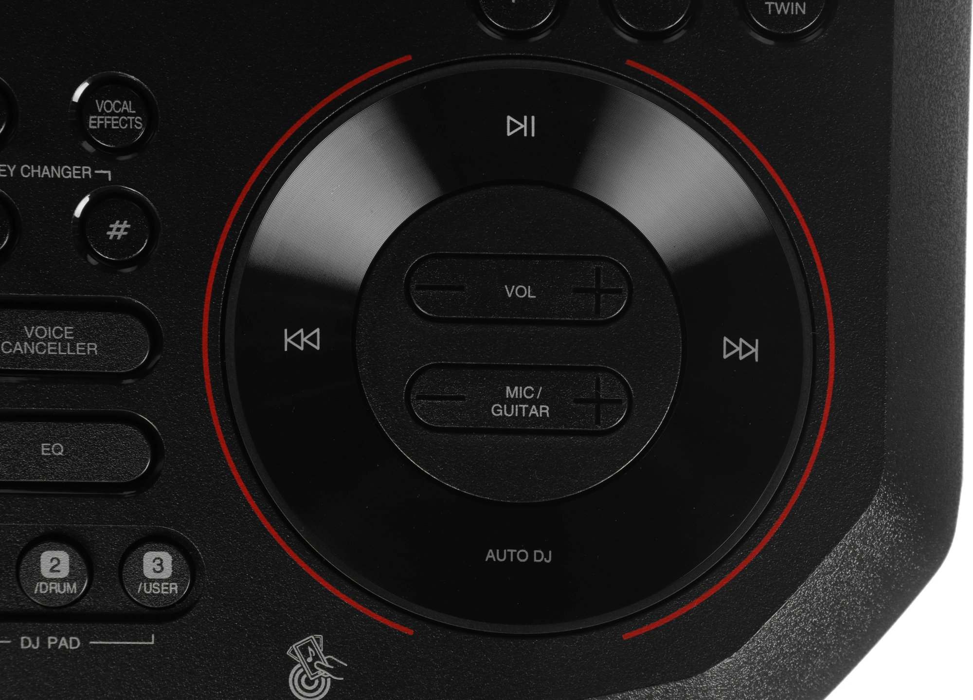 Минисистема LG XBOOM RNC9 черный 600Вт FM USB BT — миниатюра 24