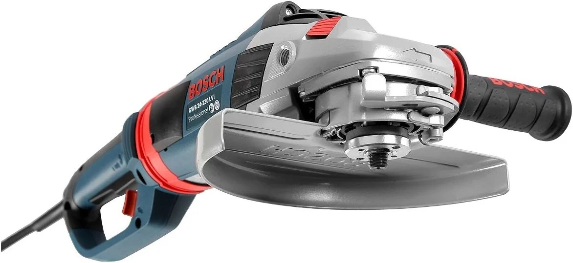 Углошлифовальная машина Bosch GWS 24-230 JH 2400Вт 6500об/мин рез.шпин.:M14 d=230мм (0601884203) — миниатюра 4
