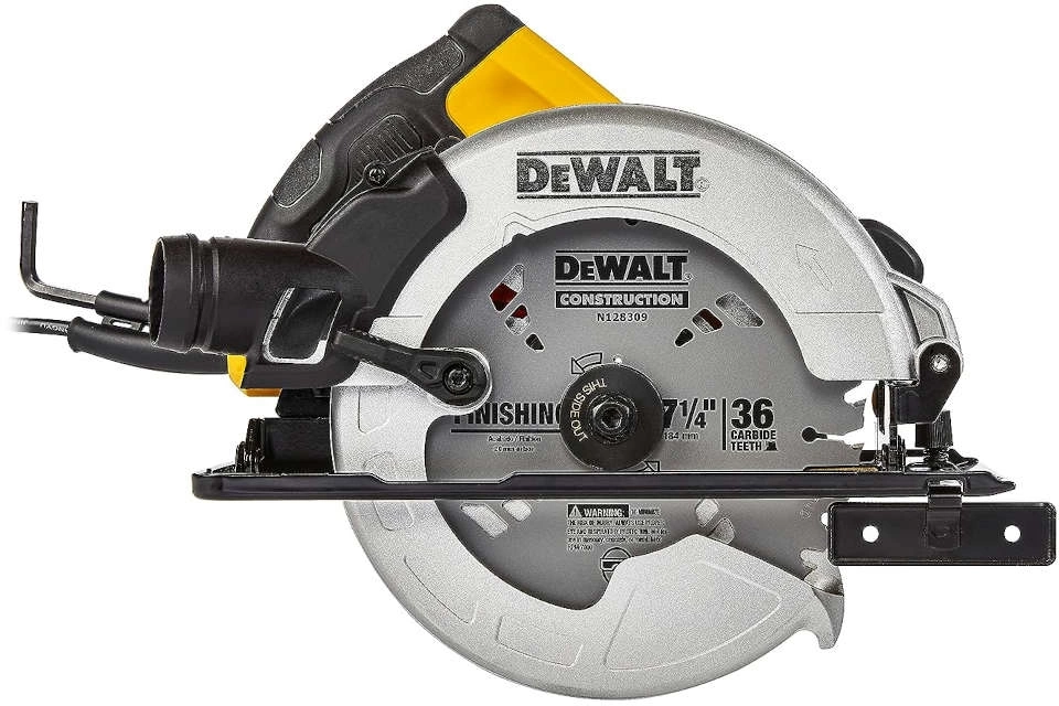 Циркулярная пила (дисковая) DeWalt DWE5615 1500Вт (ручная) D диска.:190мм (DWE5615-QS) — миниатюра 3