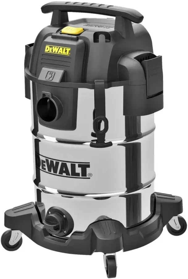 Строительный пылесос DeWalt DXV30SAPTA-QT 750Вт (уборка: сухая/сбор воды/выдув) серебристый — миниатюра 2