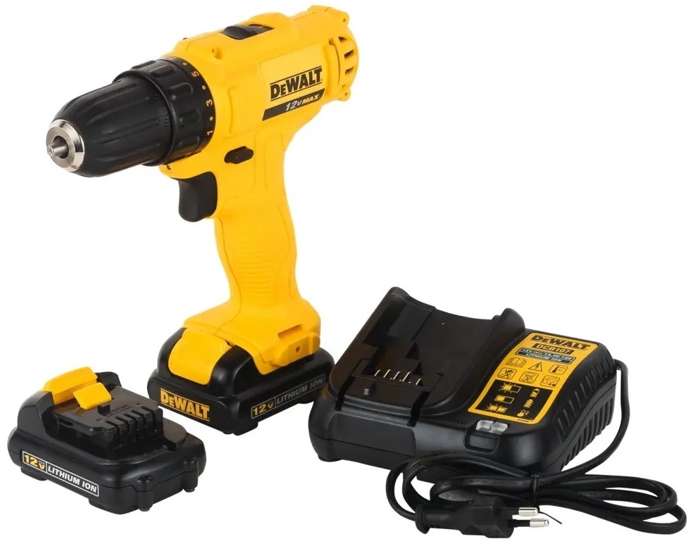 Дрель-шуруповерт DeWalt DCD700D2 аккум. патрон:быстрозажимной — миниатюра 4