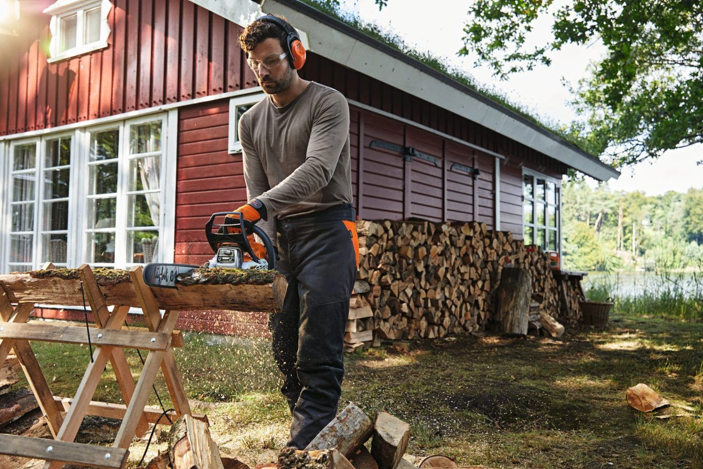 Бензопила Stihl MS 182 1600Вт 2.2л.с. дл.шины:16" (40cm) (11482000278) — миниатюра 4