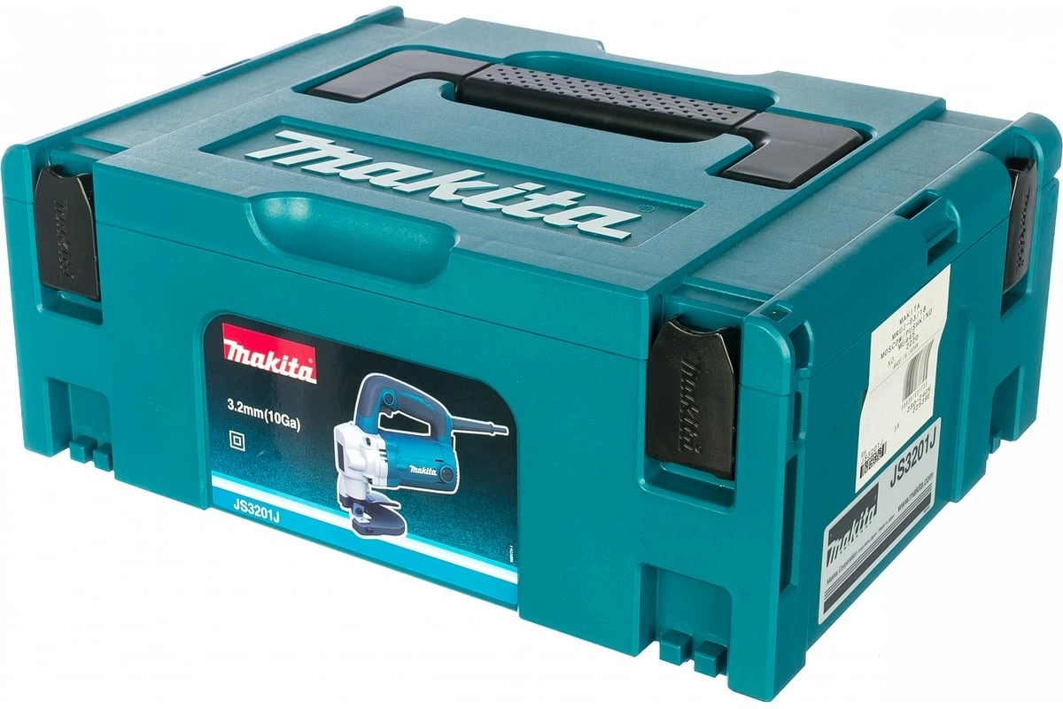 Листовые ножницы Makita JS3201J 710Вт 1600ходов/мин от электросети (кейс в комплекте) — миниатюра 4