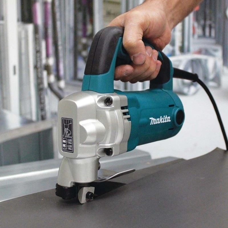 Листовые ножницы Makita JS3201J 710Вт 1600ходов/мин от электросети (кейс в комплекте) — миниатюра 8