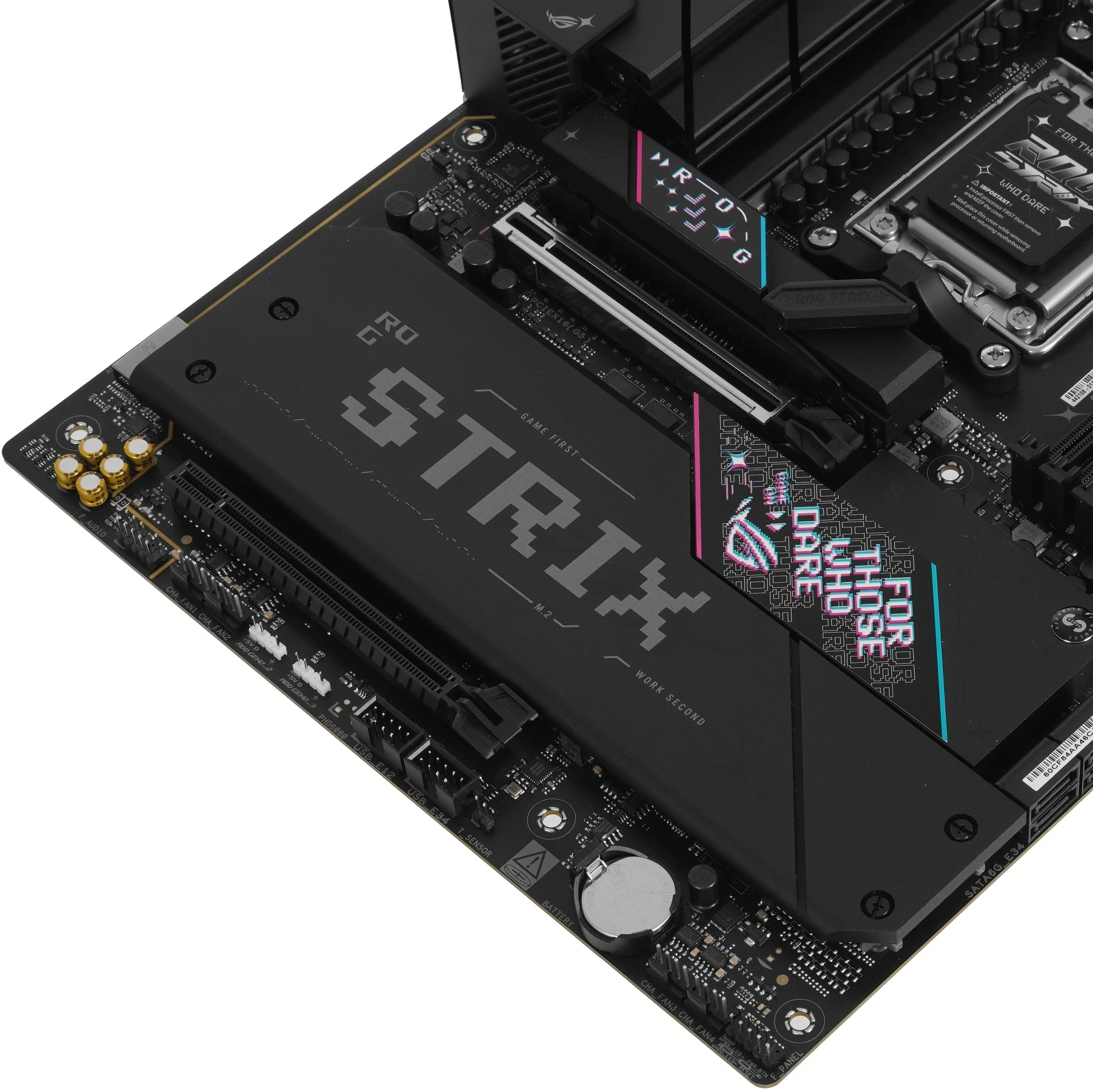 Материнская плата Asus ROG STRIX B850-E GAMING WIFI Socket AM5 AMD B850 4xDDR5 ATX AC`97 8ch(7.1) 2.5Gg RAID+HDMI+DP — миниатюра 4