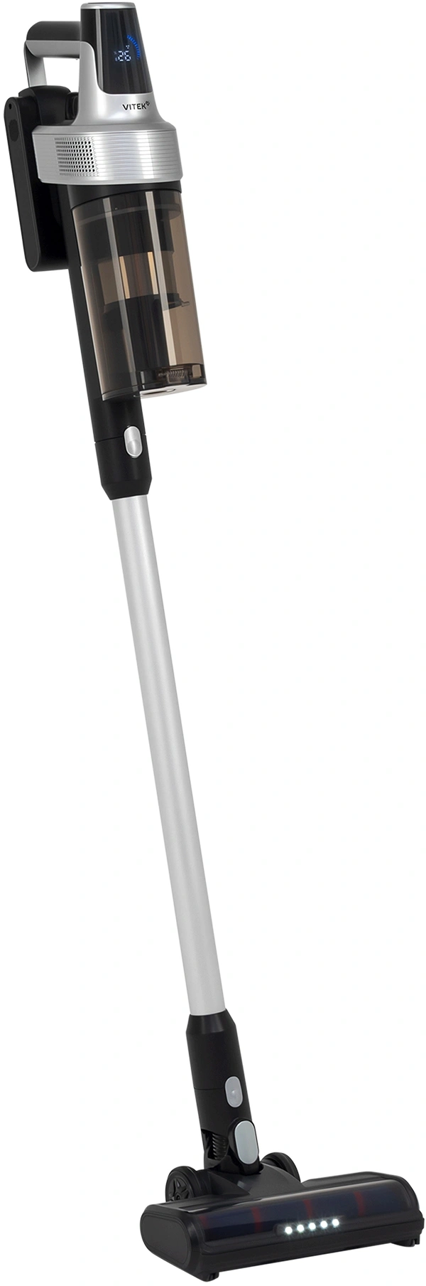Пылесос Vitek VT-CLS01LIGHT 450Вт темно-серый/серебристый — миниатюра 10