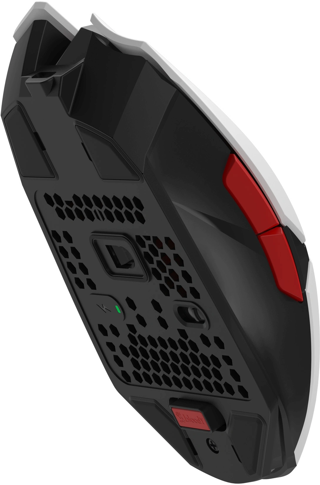 Мышь A4Tech Bloody R36 Ultra белый/черный/красный оптическая 12000dpi беспров. USB 7but (R36 ULTRA NARAKA USB) — миниатюра 10