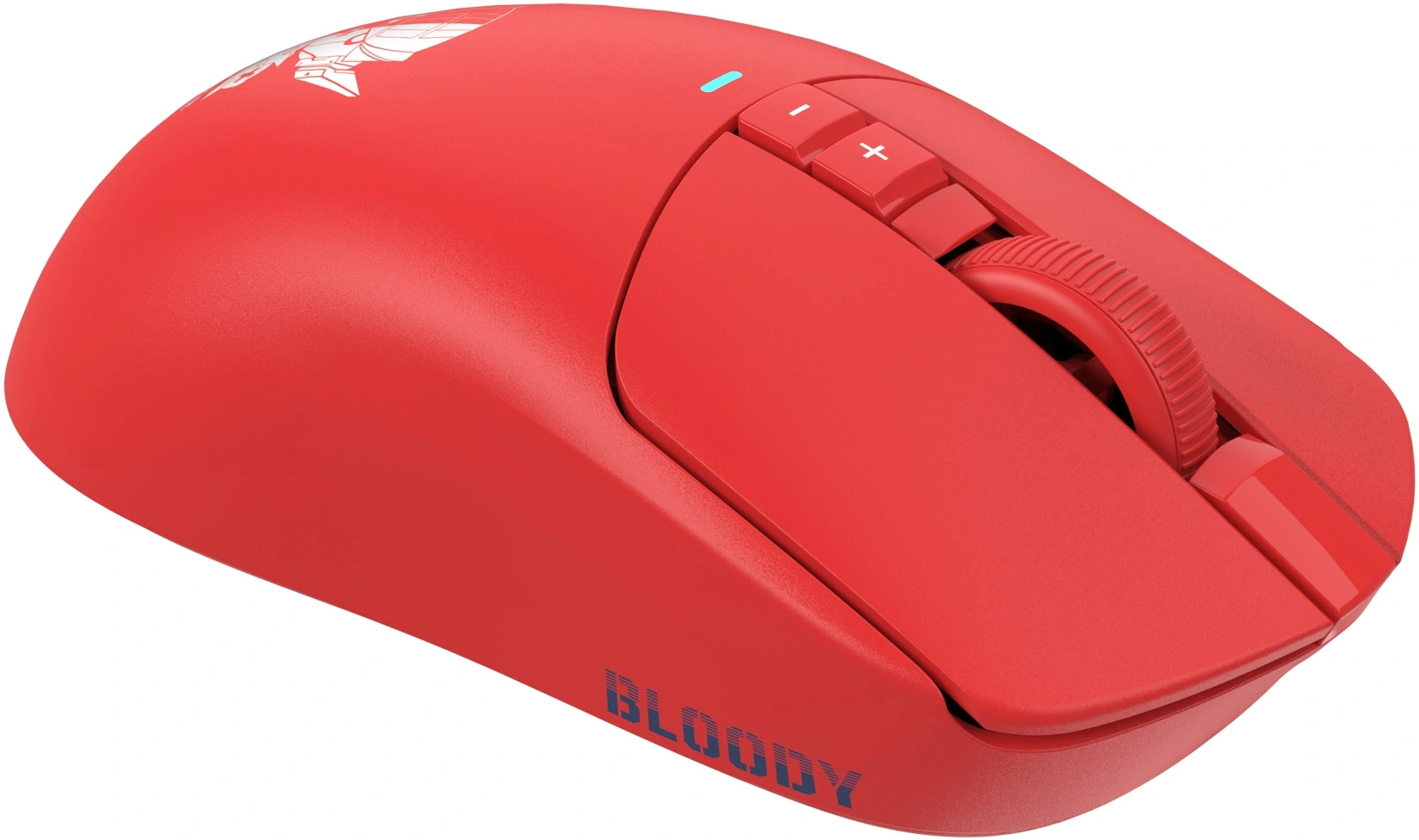 Мышь A4Tech Bloody R72 Pro красный оптическая 26000dpi беспров. USB-C 7but (R72 PRO PYRO BLAZE) — миниатюра 2