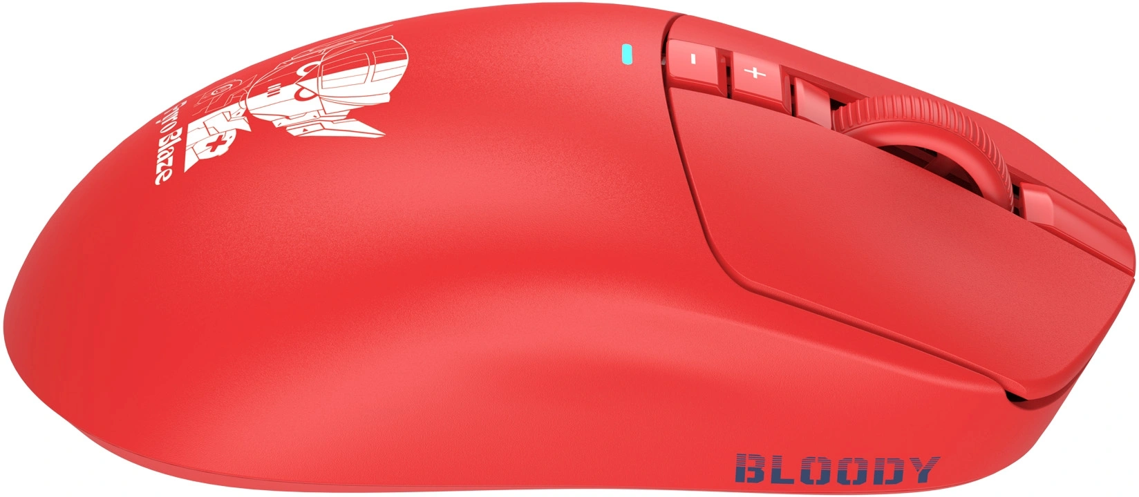Мышь A4Tech Bloody R72 Pro красный оптическая 26000dpi беспров. USB-C 7but (R72 PRO PYRO BLAZE) — миниатюра 5