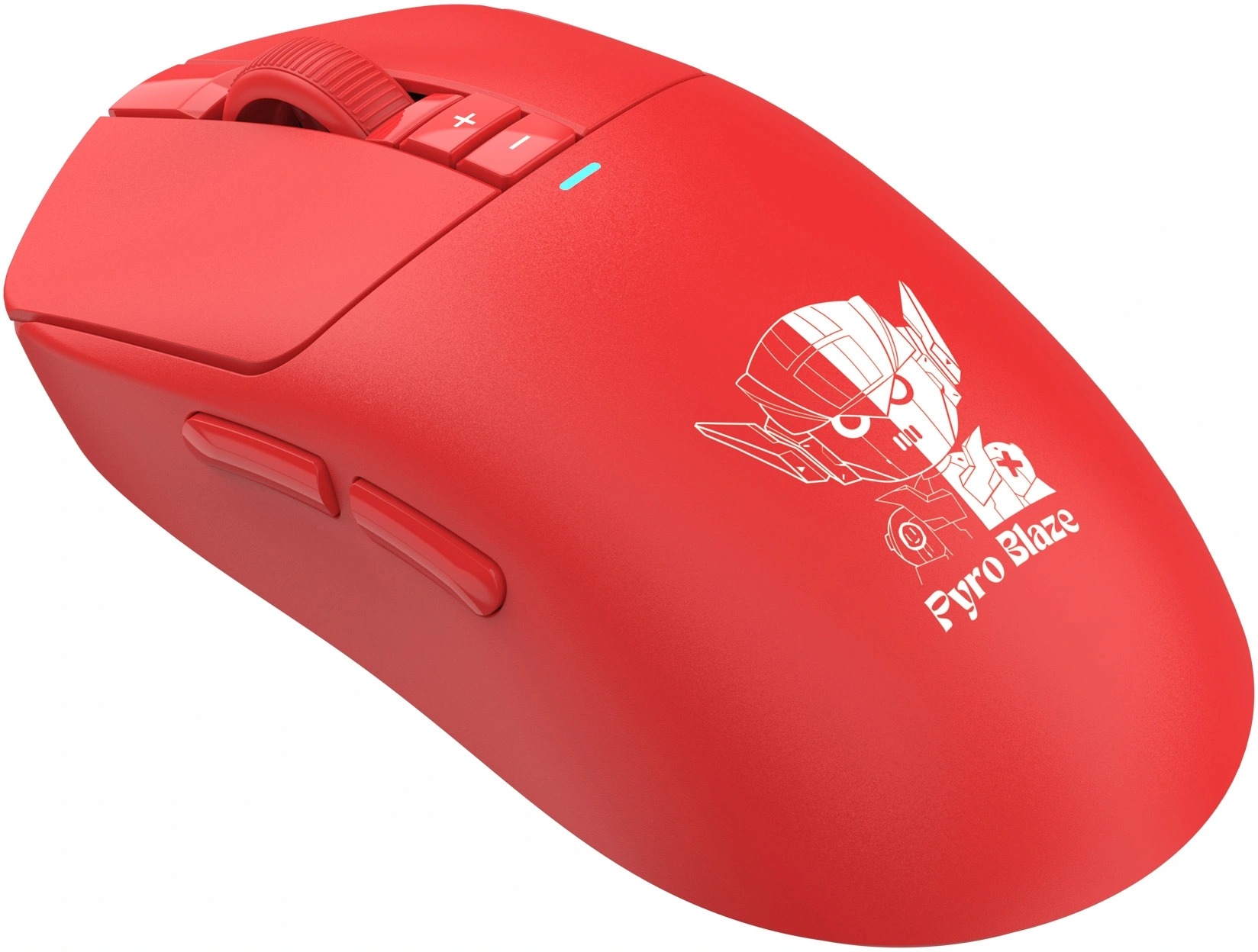 Мышь A4Tech Bloody R72 Pro красный оптическая 26000dpi беспров. USB-C 7but (R72 PRO PYRO BLAZE) — миниатюра 8