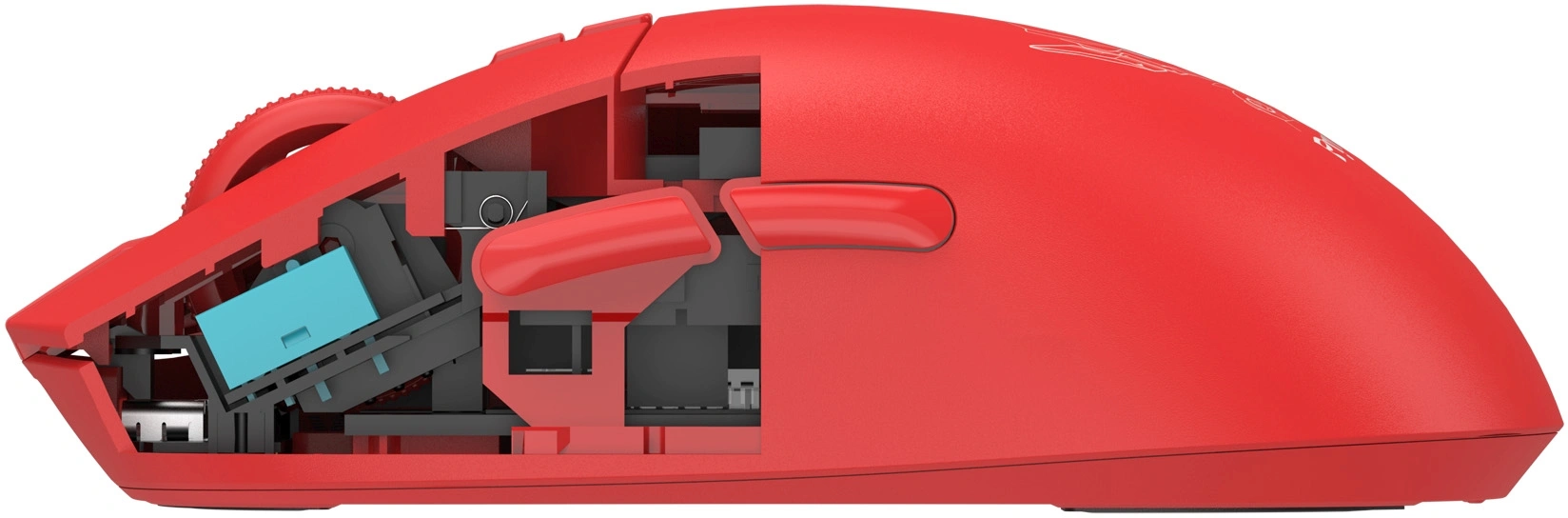 Мышь A4Tech Bloody R72 Pro красный оптическая 26000dpi беспров. USB-C 7but (R72 PRO PYRO BLAZE) — миниатюра 23
