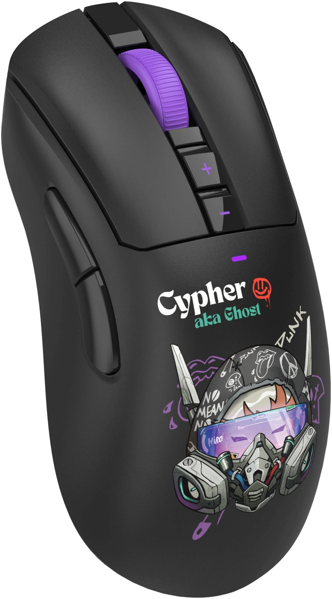 Мышь A4Tech Bloody R73 Pro черный/рисунок оптическая 26000dpi беспров. USB/USB-C 7but (R73 PRO CYPHER GHOST) — миниатюра 8