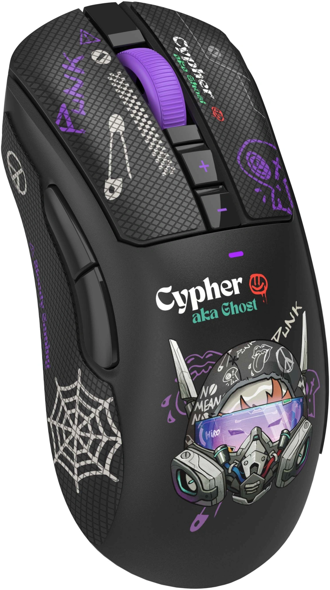 Мышь A4Tech Bloody R73 Pro черный/рисунок оптическая 26000dpi беспров. USB/USB-C 7but (R73 PRO CYPHER GHOST) — миниатюра 21