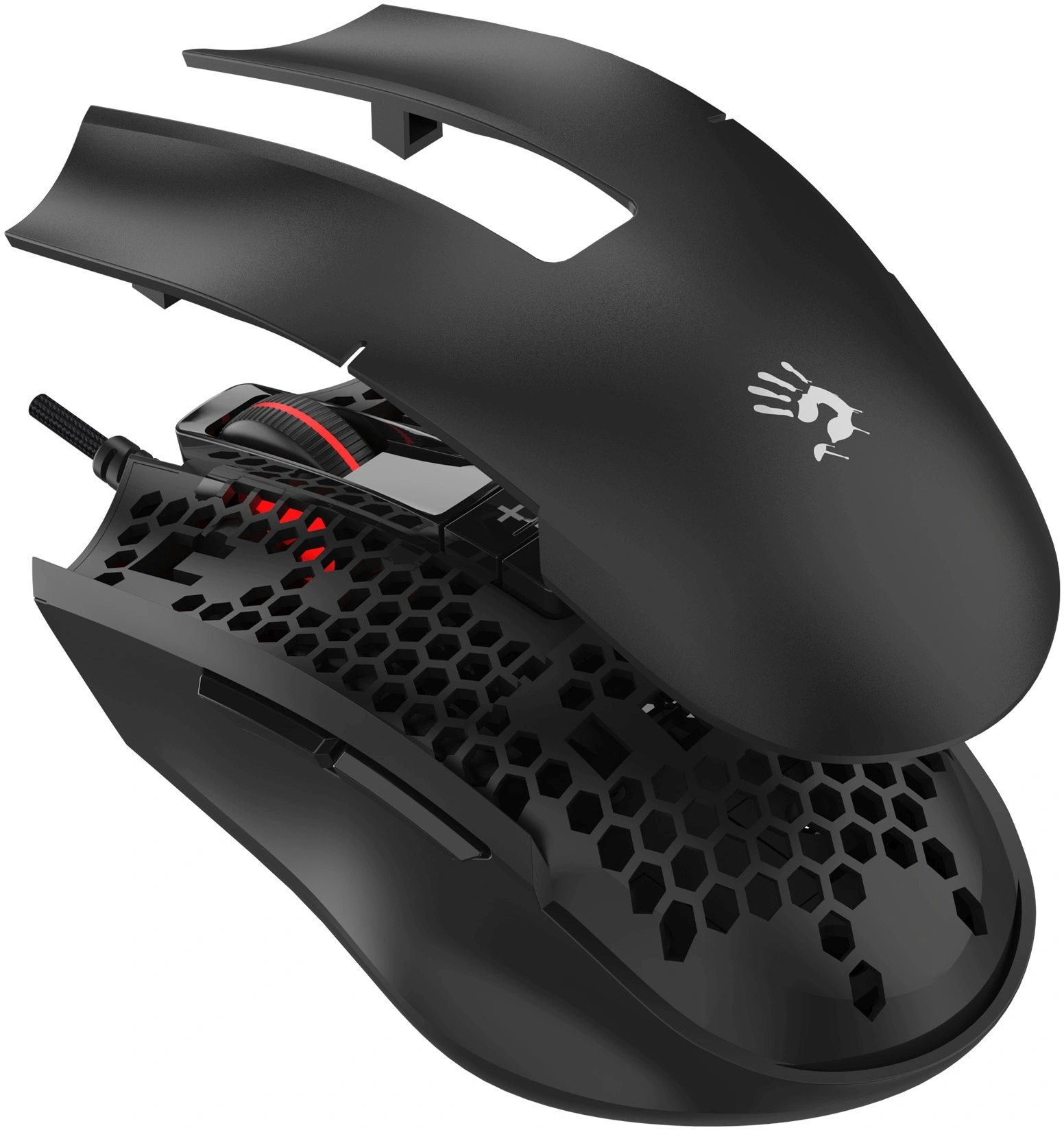 Мышь A4Tech Bloody ES8 черный оптическая 6000dpi USB 7but (ES8 STONE BLACK) — миниатюра 9