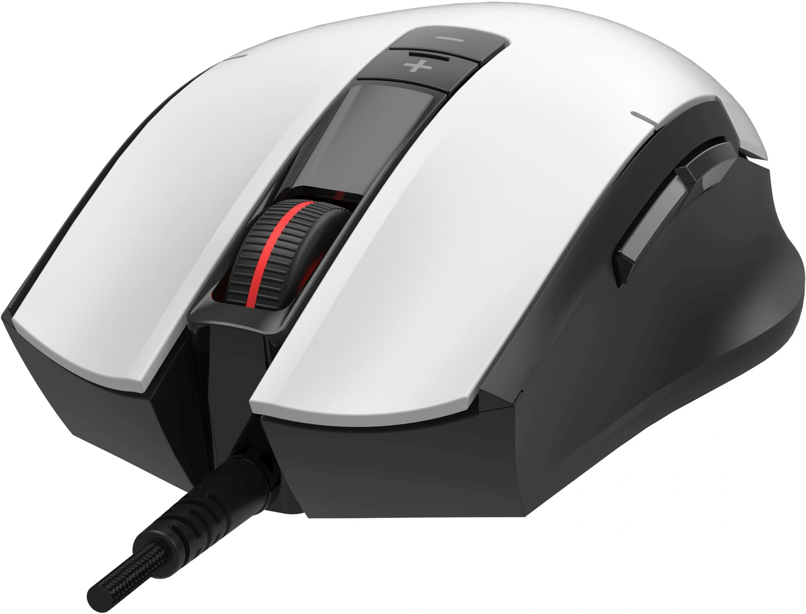 Мышь A4Tech Bloody ES8 белый оптическая 6000dpi USB 7but (ES8 PANDA WHITE) — миниатюра 4