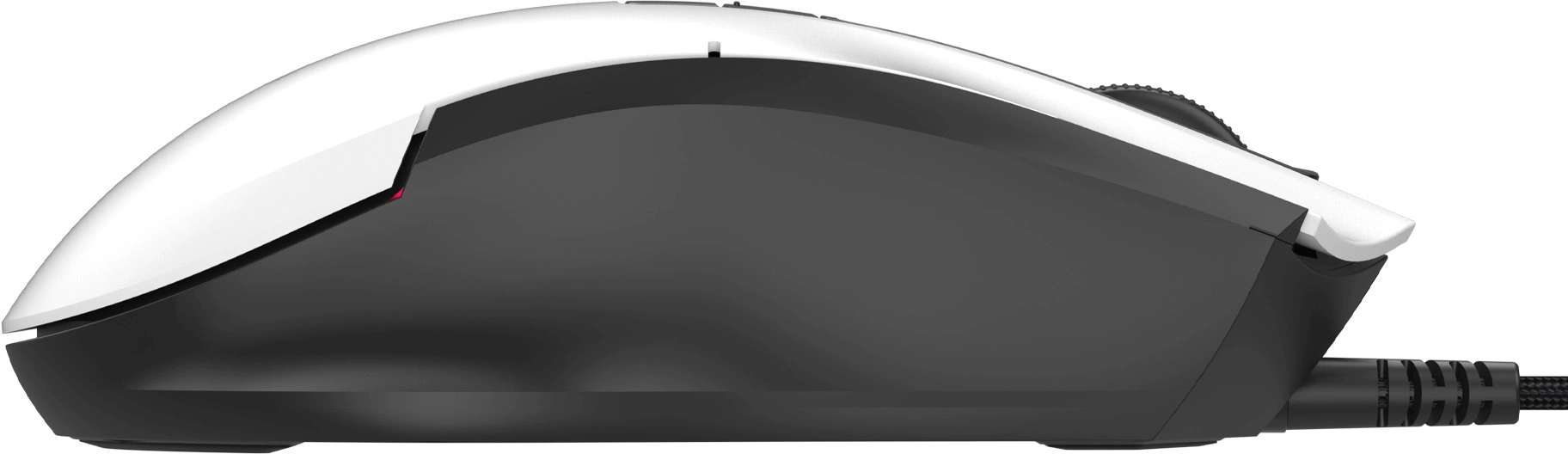 Мышь A4Tech Bloody ES8 белый оптическая 6000dpi USB 7but (ES8 PANDA WHITE) — миниатюра 6