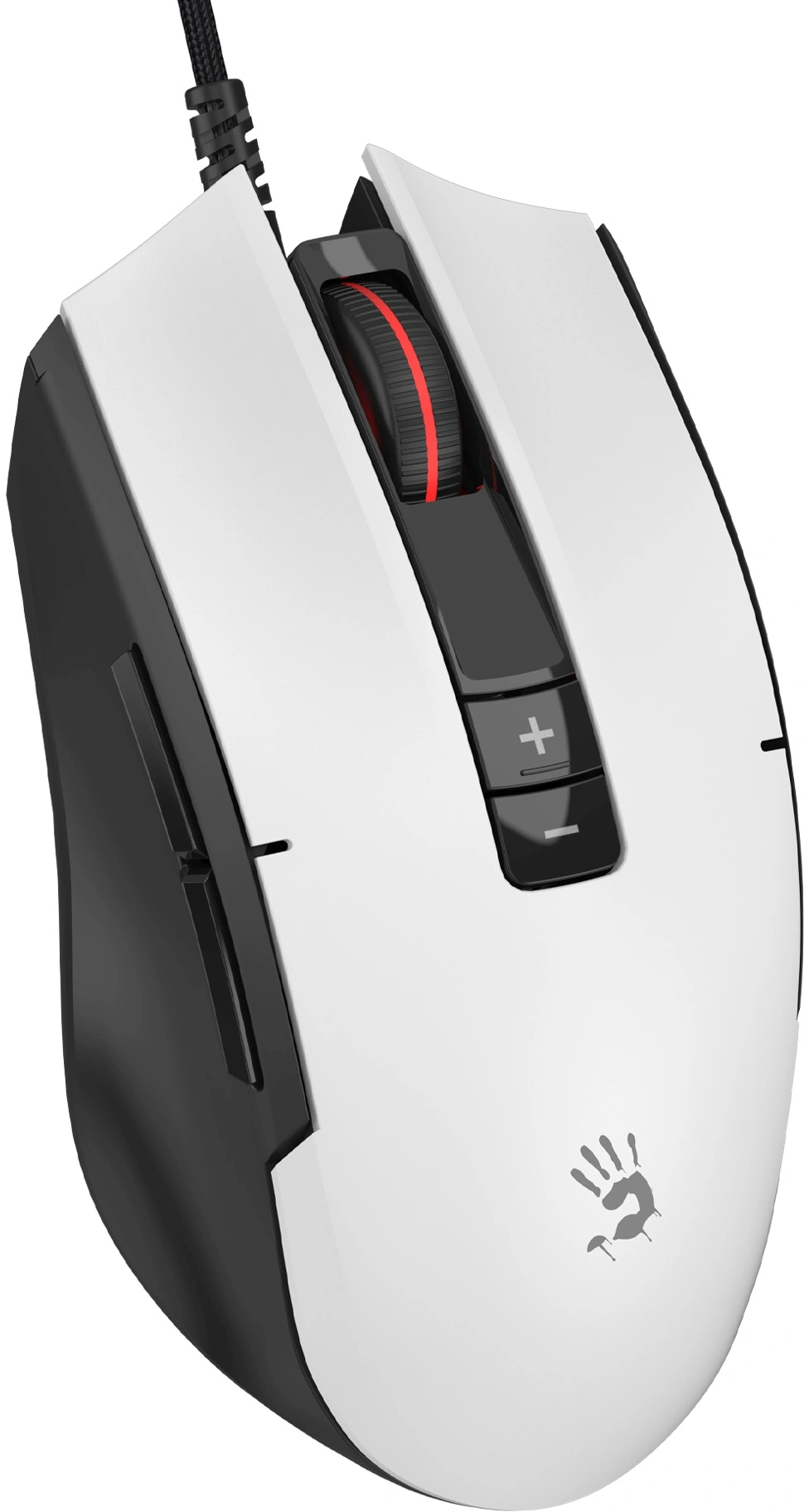 Мышь A4Tech Bloody ES8 белый оптическая 6000dpi USB 7but (ES8 PANDA WHITE) — миниатюра 10