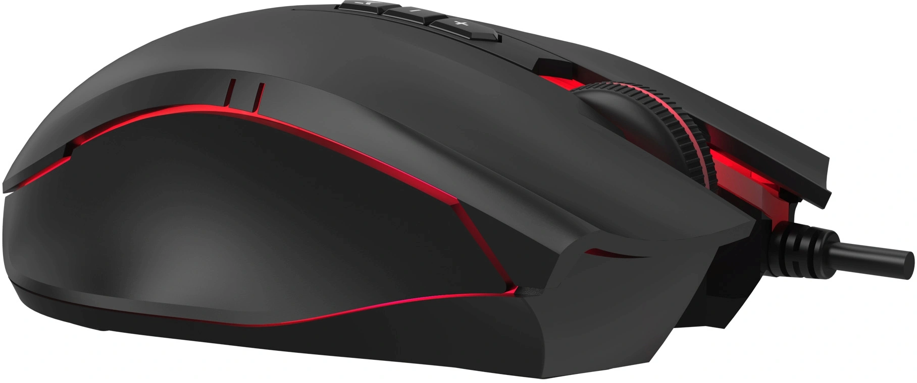Мышь A4Tech Bloody ES7 черный оптическая 6000dpi USB 8but (ES7 STONE BLACK) — миниатюра 2