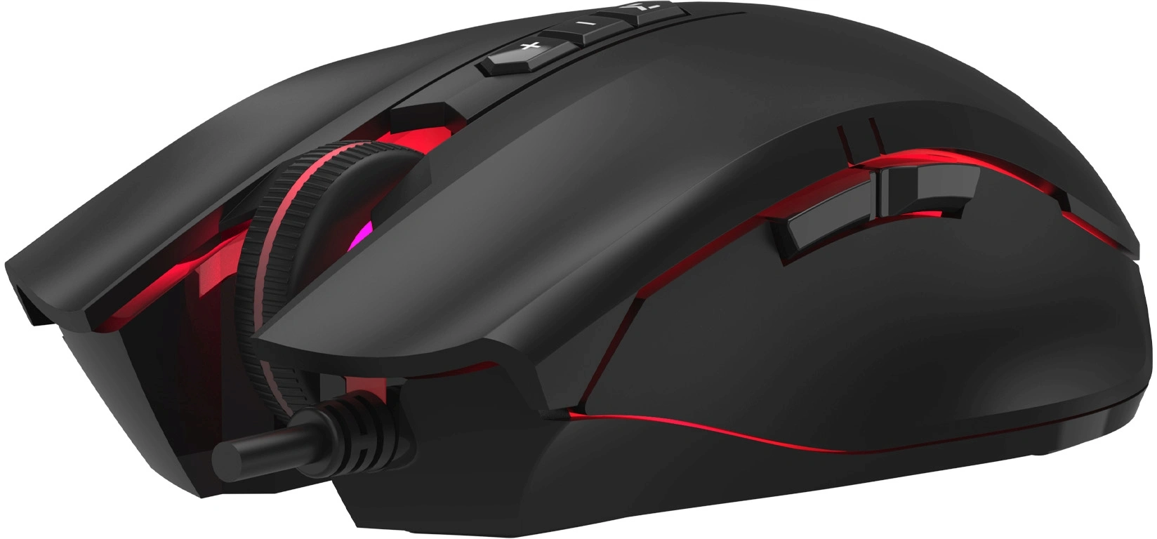 Мышь A4Tech Bloody ES7 черный оптическая 6000dpi USB 8but (ES7 STONE BLACK) — миниатюра 3