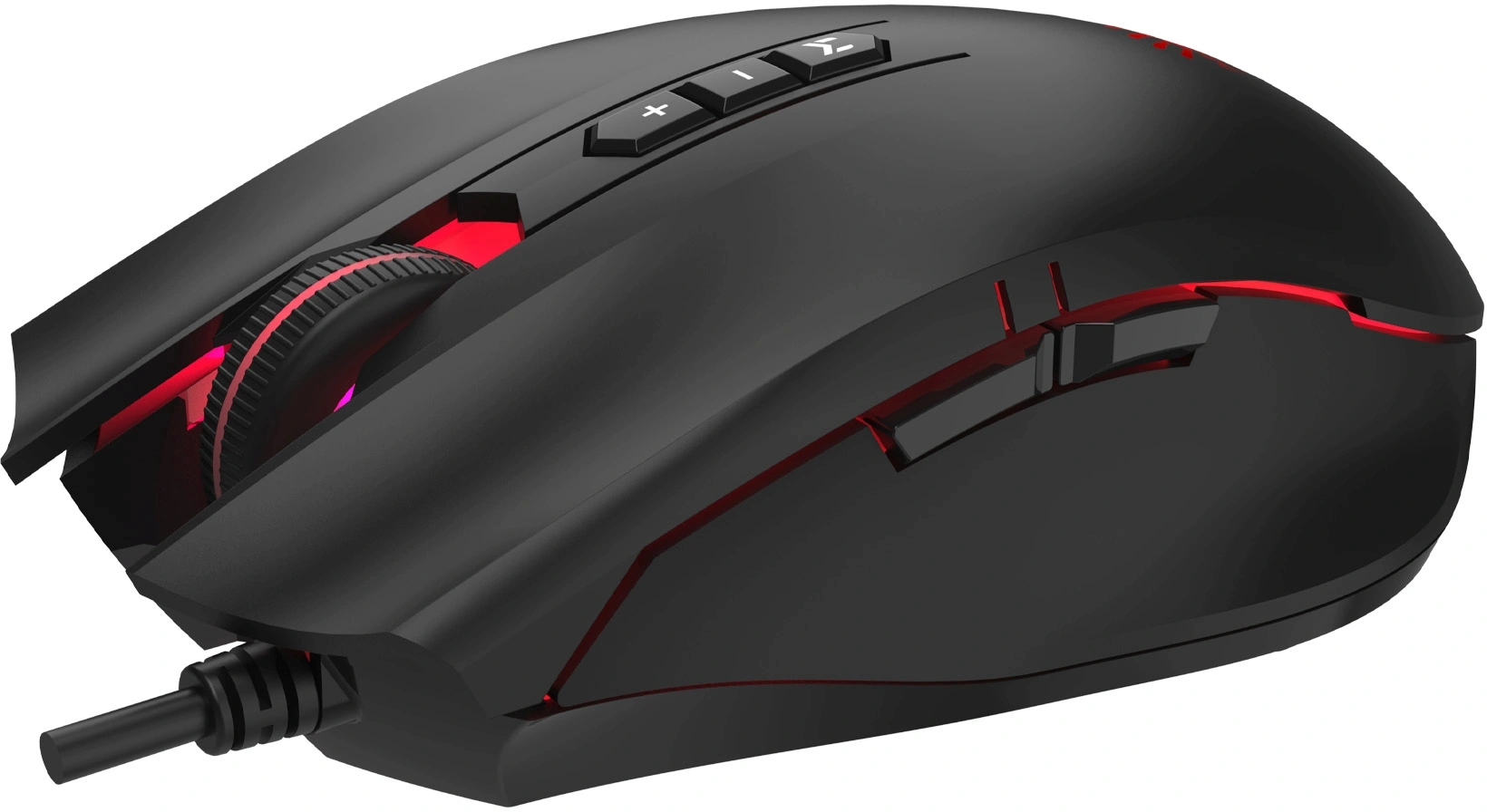 Мышь A4Tech Bloody ES7 черный оптическая 6000dpi USB 8but (ES7 STONE BLACK) — миниатюра 5