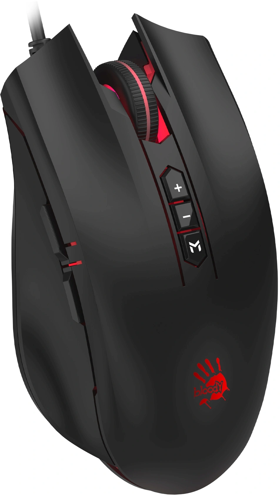 Мышь A4Tech Bloody ES7 черный оптическая 6000dpi USB 8but (ES7 STONE BLACK) — миниатюра 9