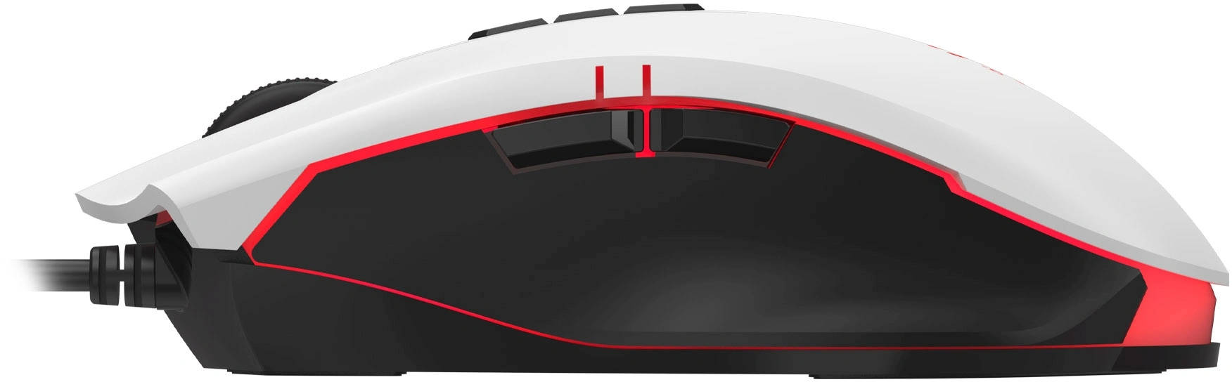 Мышь A4Tech Bloody ES7 белый оптическая 6000dpi USB 8but (ES7 PANDA WHITE) — миниатюра 7