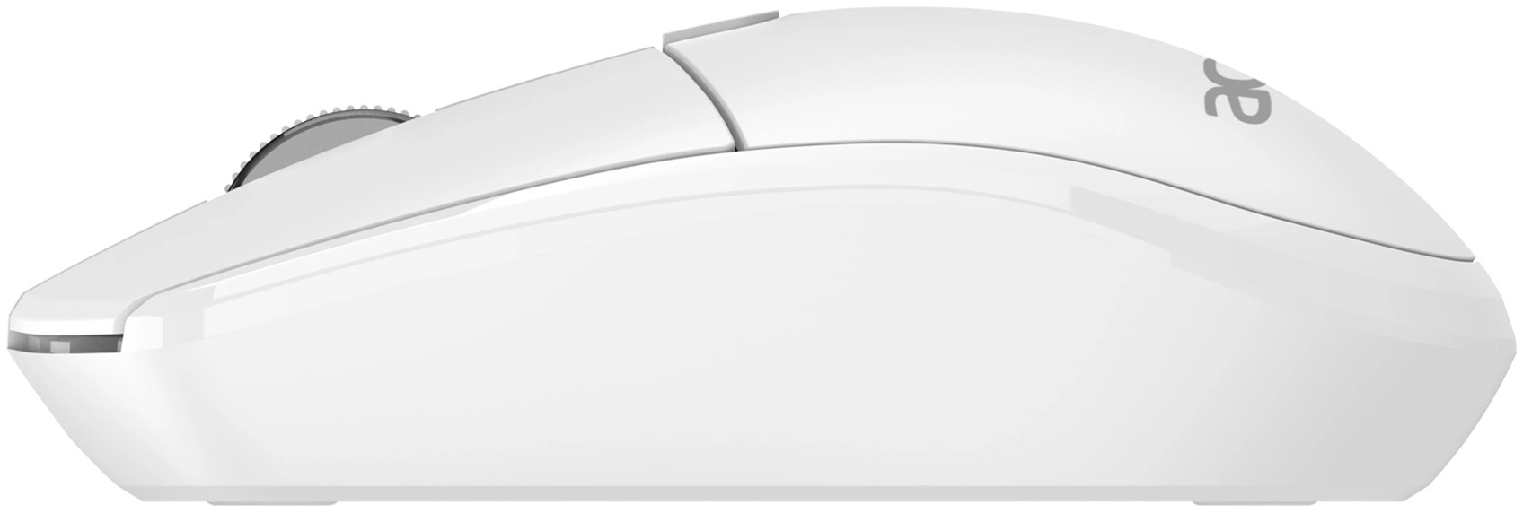Мышь Acer OMR408 белый оптическая 1600dpi беспров. USB для ноутбука 4but (ZL.MCEEE.02Y) — миниатюра 2