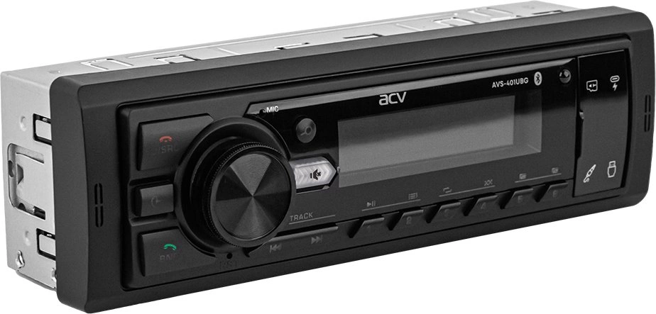 Автомагнитола ACV AVS-401UBG 1DIN 4x50Вт v5.0 USB 2.0 AUX 1.3" 2 RDS (43342) — миниатюра 3