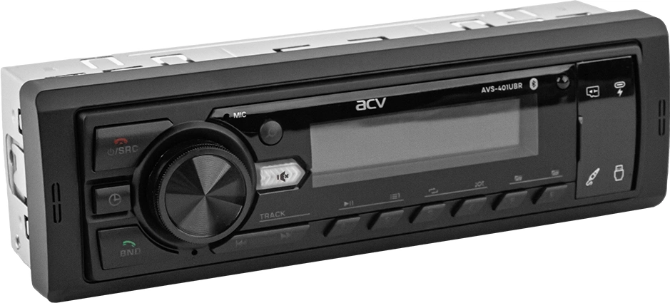 Автомагнитола ACV AVS-401UBR 1DIN 4x50Вт v5.0 AUX 1.3" 2 (43341) — миниатюра 3