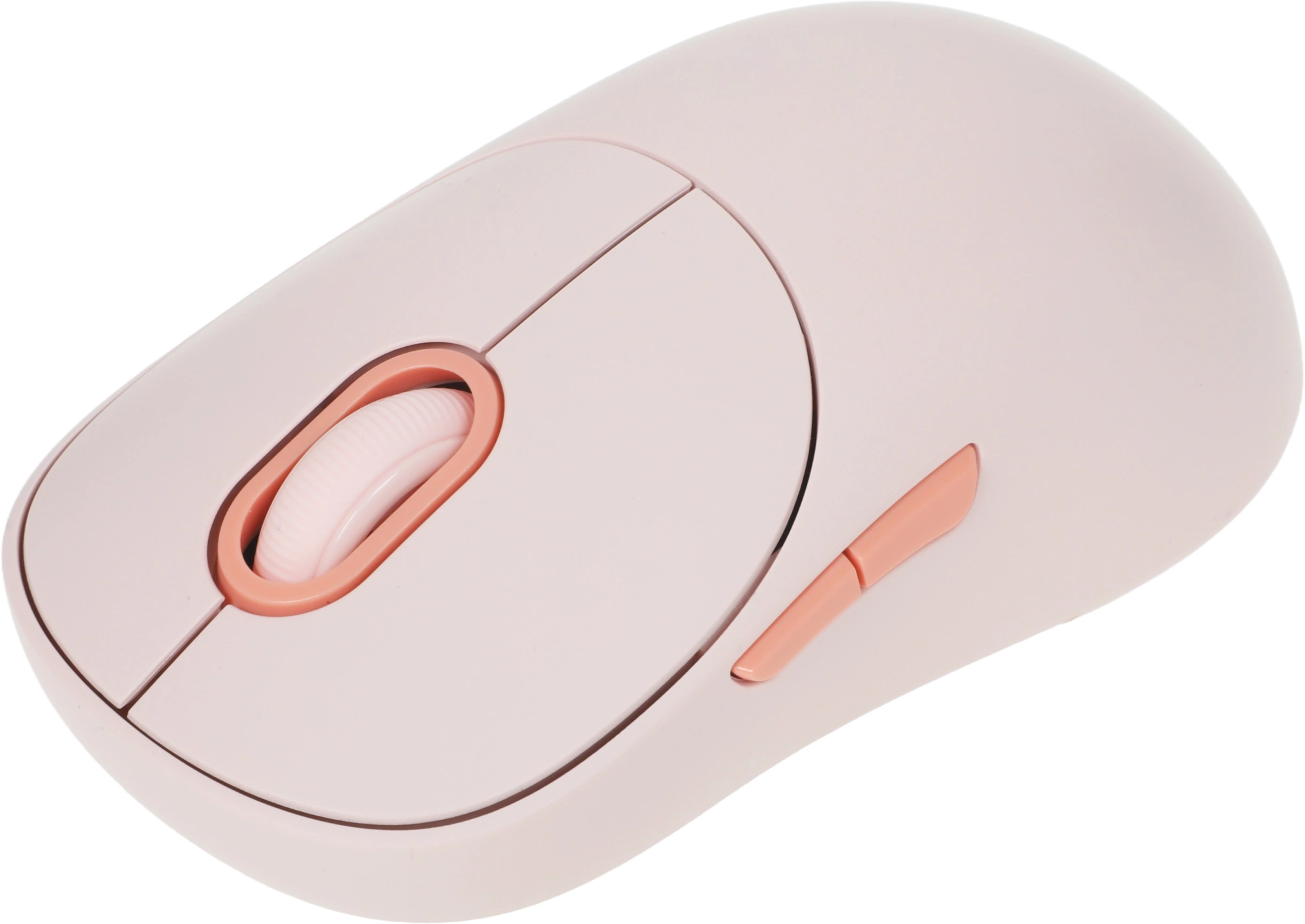 Мышь Xiaomi Wireless Mouse 3 розовый оптическая 1200dpi silent беспров. BT/Radio USB для ноутбука 4but (BHR8911GL) — миниатюра 9