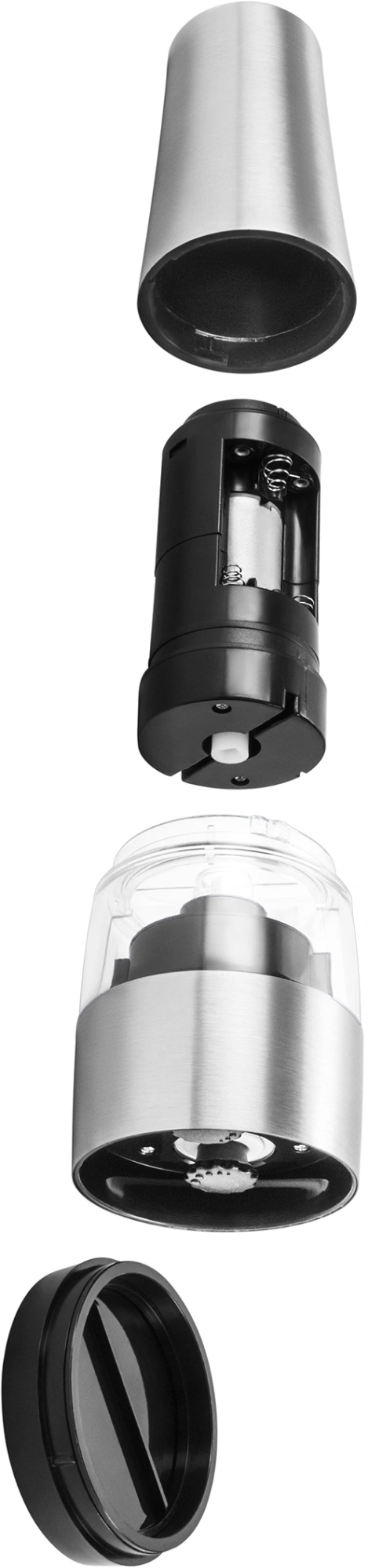 Мельница электр. Rondell Dual RD-1717 для перца/соли стальной — миниатюра 5