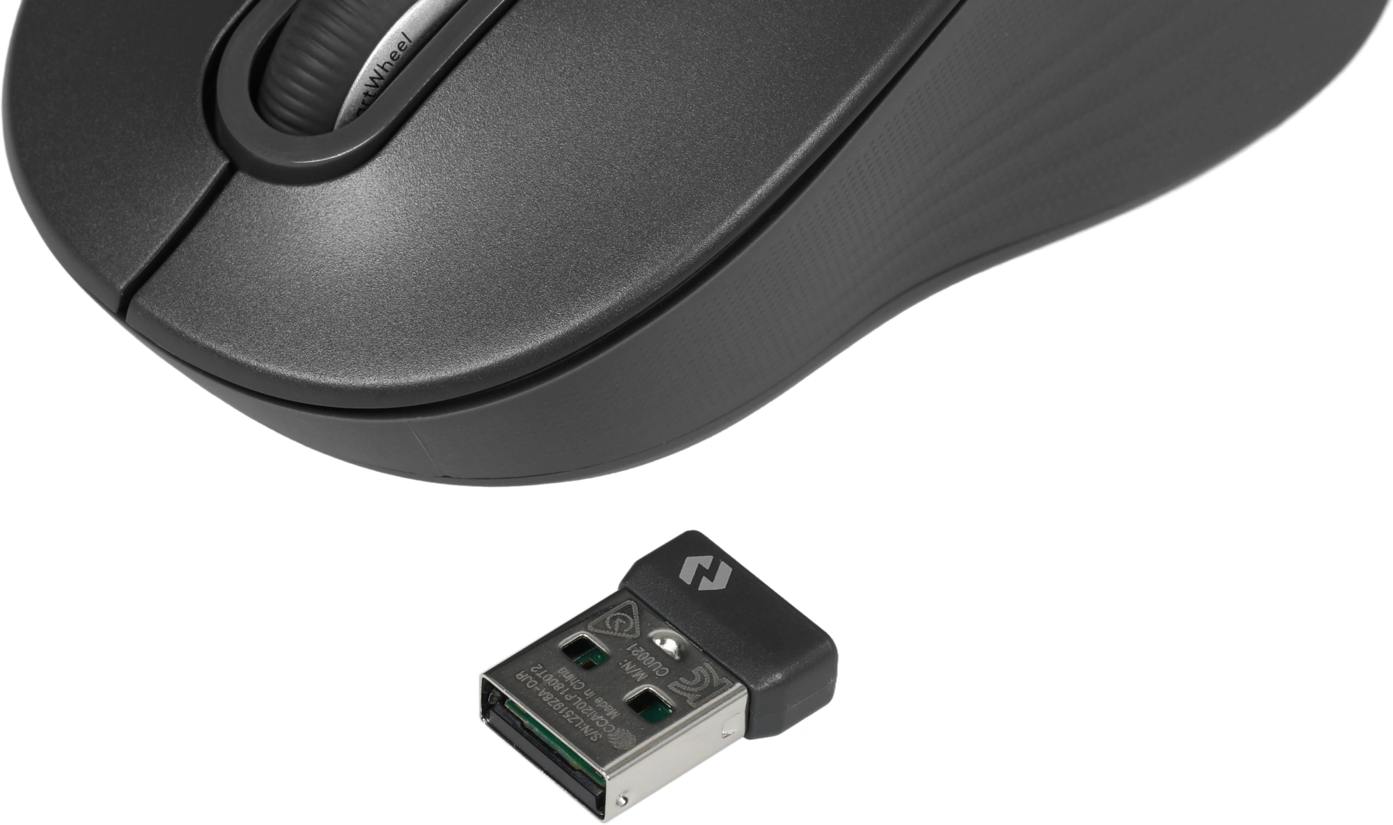 Мышь Logitech M550 темно-серый/серый оптическая 4000dpi silent беспров. BT/Radio USB для ноутбука 3but (910-007446) — миниатюра 8