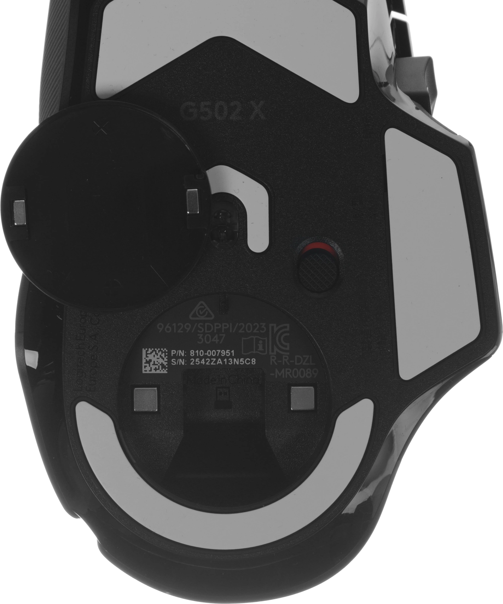 Мышь Logitech G502 X Plus черный оптическая 25600dpi беспров. USB 13but (910-006164) — миниатюра 9
