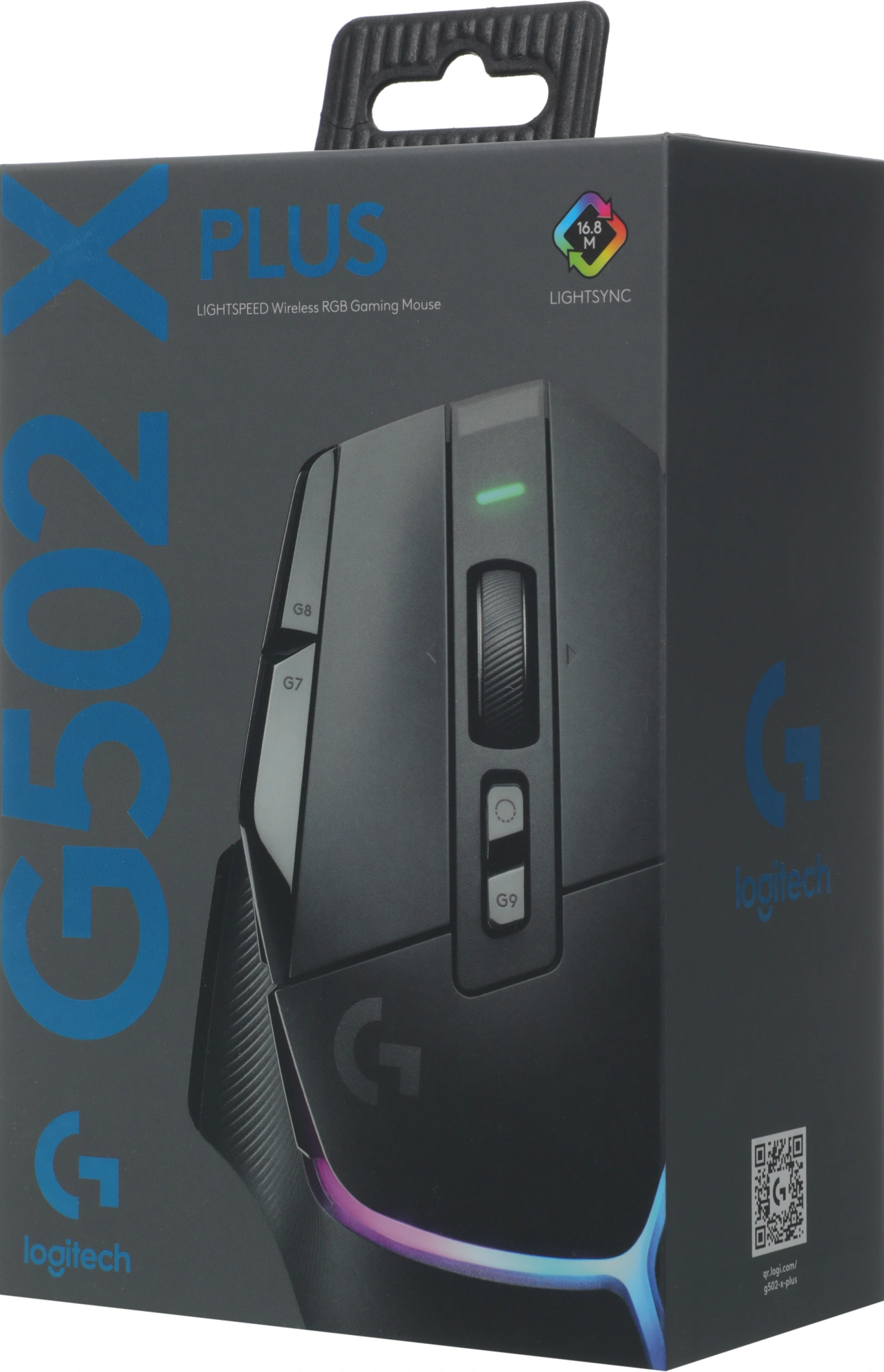 Мышь Logitech G502 X Plus черный оптическая 25600dpi беспров. USB 13but (910-006164) — миниатюра 19