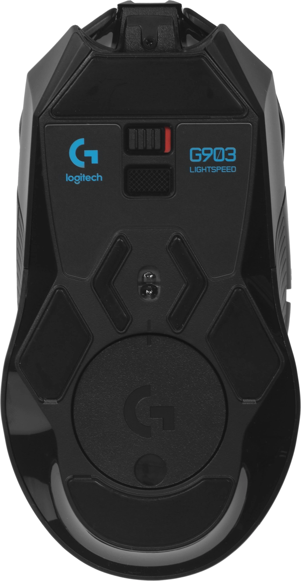 Мышь Logitech G903 LightSpeed Hero черный оптическая 25600dpi беспров. USB 9but (910-005674) — миниатюра 11