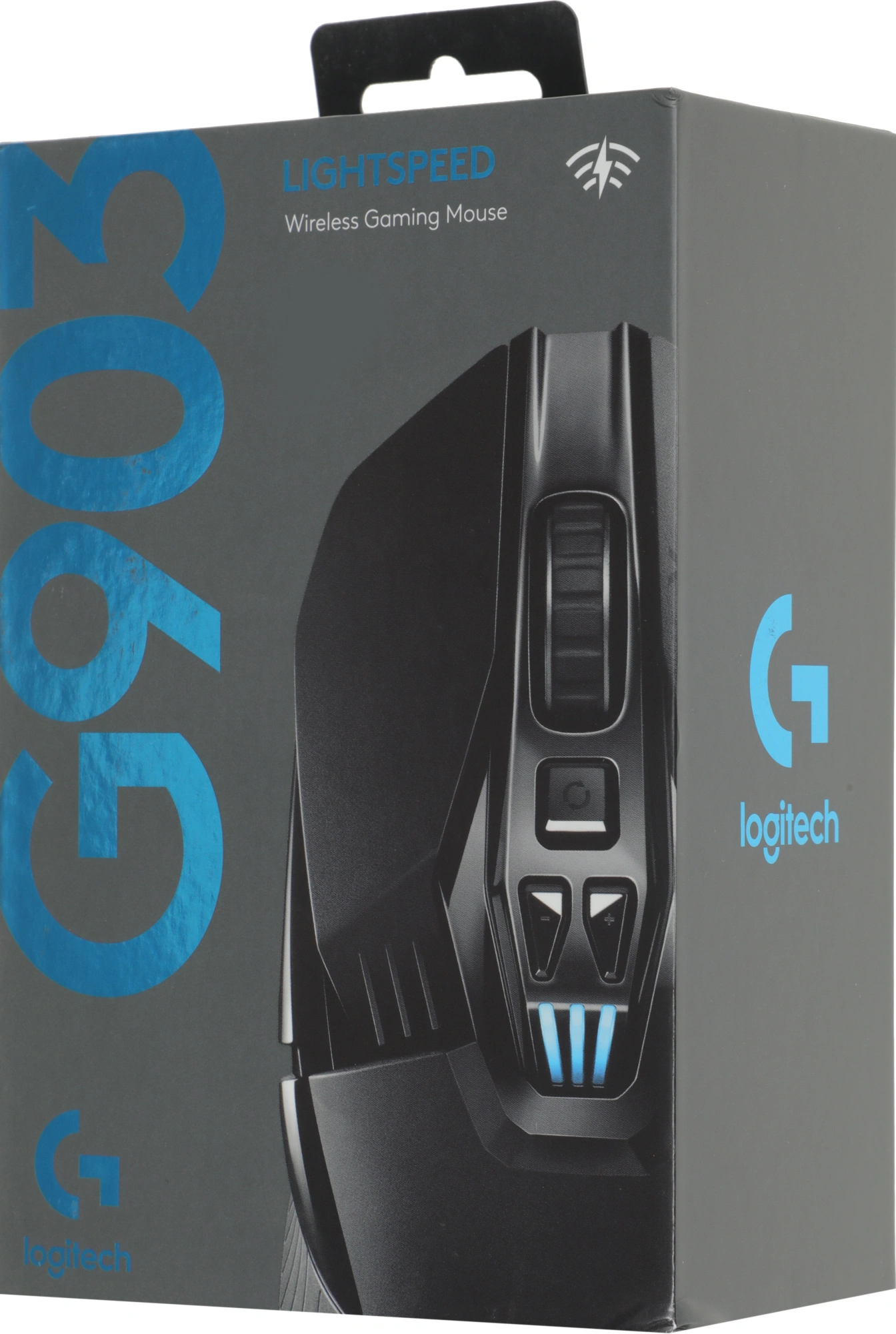 Мышь Logitech G903 LightSpeed Hero черный оптическая 25600dpi беспров. USB 9but (910-005674) — миниатюра 19