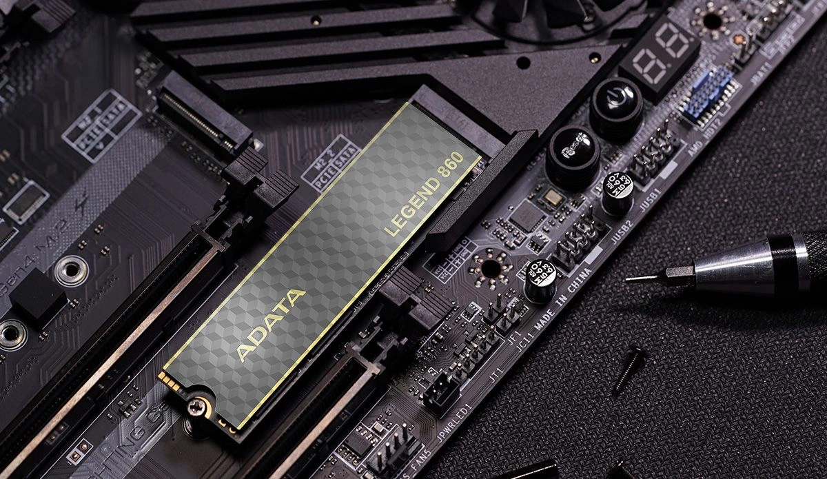 Накопитель SSD A-Data PCIe 4.0 x4 2TB SLEG-860-2000GCS Legend 860 M.2 2280 — миниатюра 2