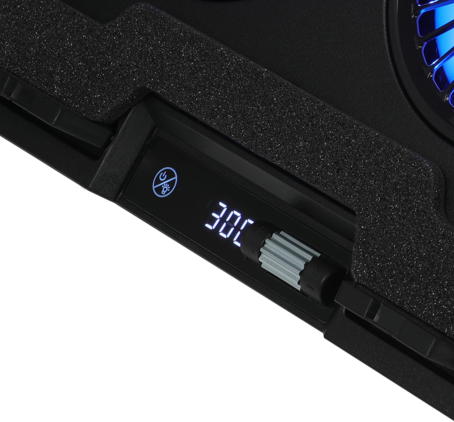 Подставка для ноутбука Digma D-NCP170-2x110RGB 18" 400x288x45мм 52дБ 2xUSB 2x 110ммFAN 1250г Fan-control металл/пластик черный — миниатюра 9